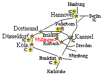 Dortmund Kassel Frankfurt mittendrinn